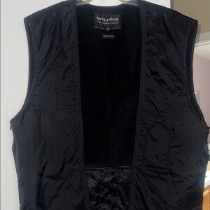 Wilsons Leather Classic Black Vest